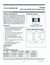 DataSheet DS1254Y pdf